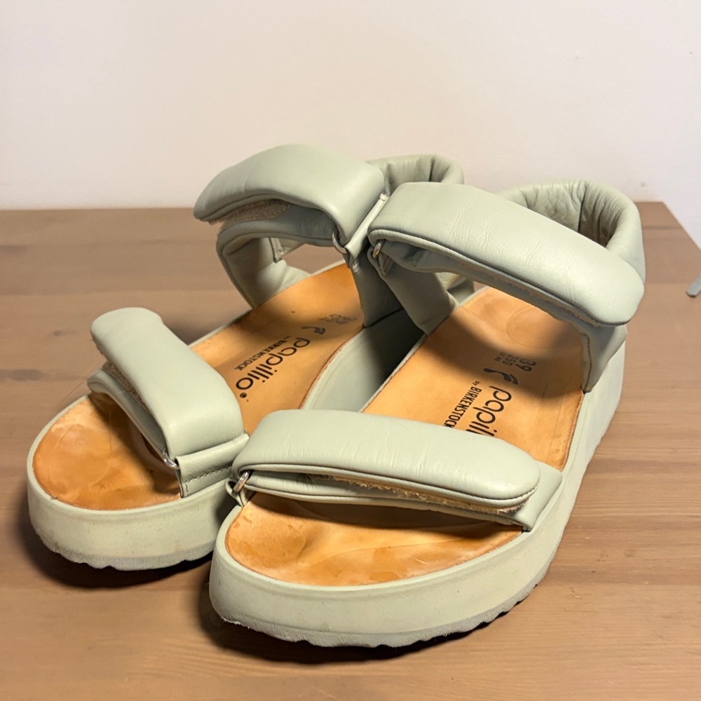 Birkenstock Light blue/grey Sandals
